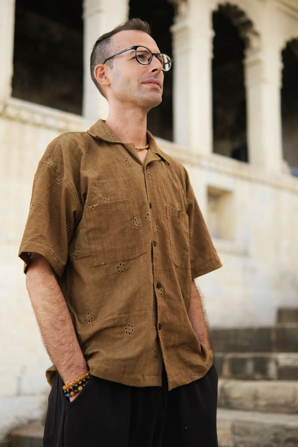 Verdant Eyelet Shirt